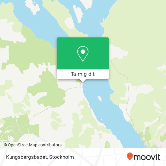 Kungsbergsbadet karta