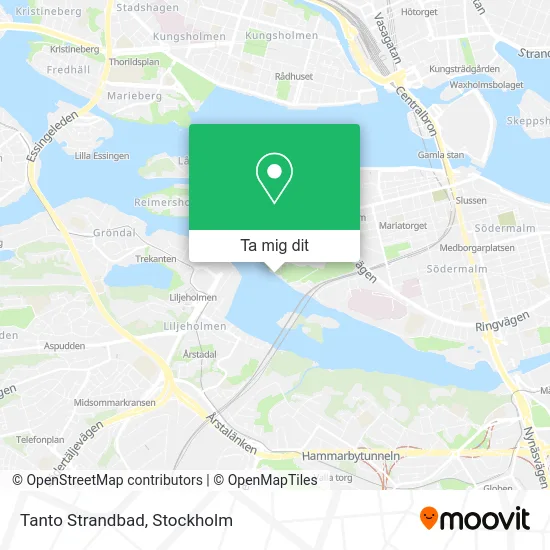 Tanto Strandbad karta