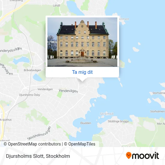 Djursholms Slott karta