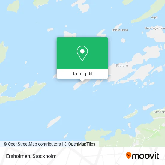 Ersholmen karta