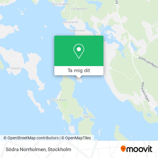 Södra Norrholmen karta