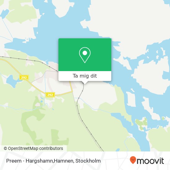 Preem - Hargshamn,Hamnen karta