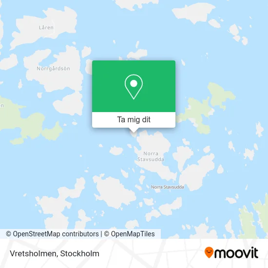 Vretsholmen karta