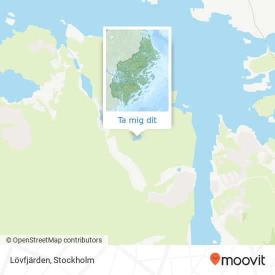 Lövfjärden karta