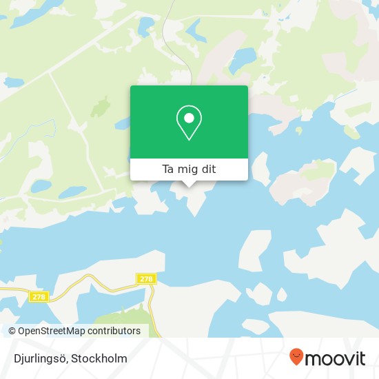 Djurlingsö karta