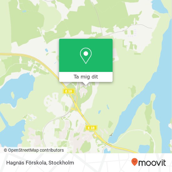 Hagnäs Förskola karta