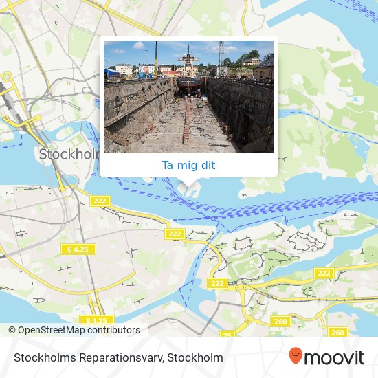 Stockholms Reparationsvarv karta