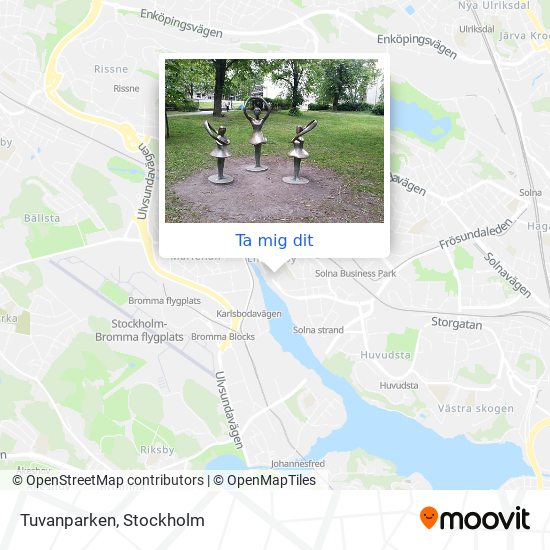 Tuvanparken karta