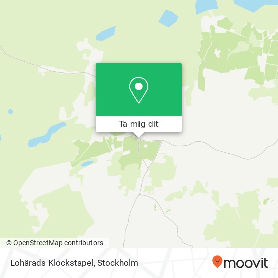 Lohärads Klockstapel karta