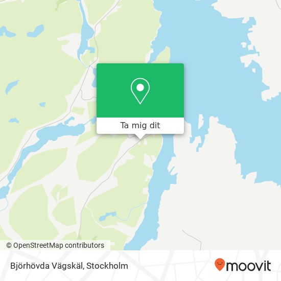 Björhövda Vägskäl karta