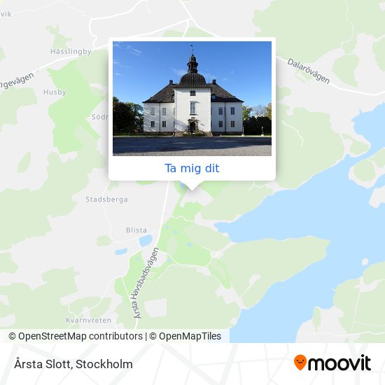 Årsta Slott karta