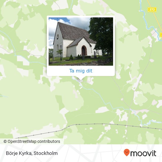 Börje Kyrka karta