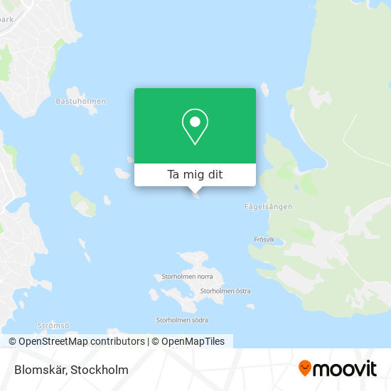 Blomskär karta