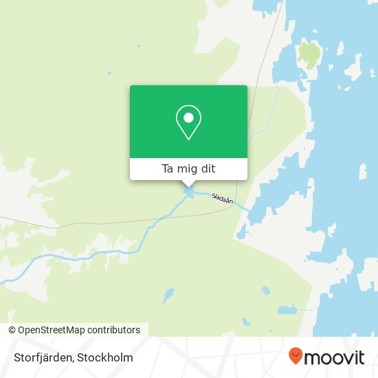 Storfjärden karta