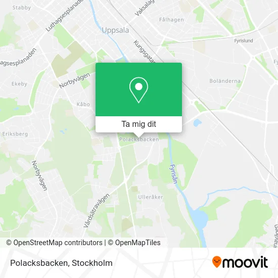 Polacksbacken karta