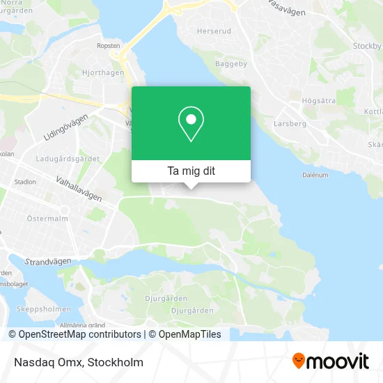 Nasdaq Omx karta