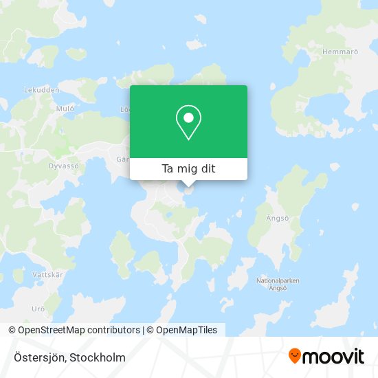 Östersjön karta