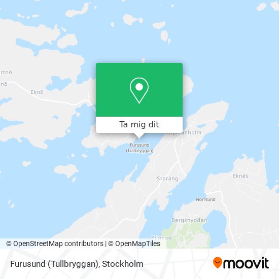 Furusund (Tullbryggan) karta