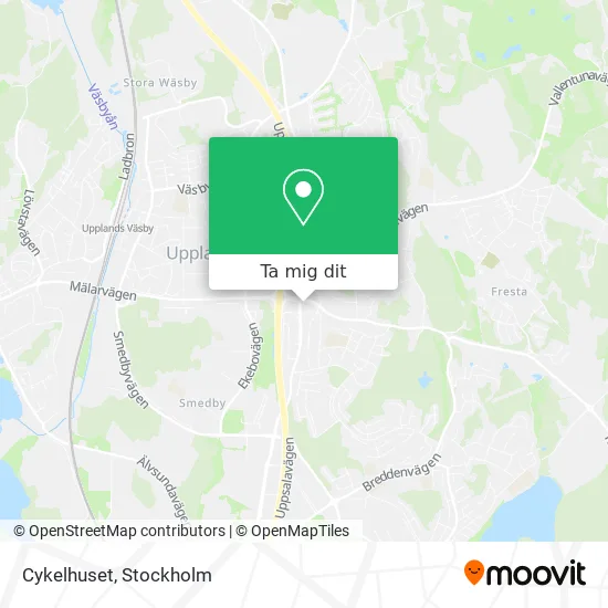 Cykelhuset karta