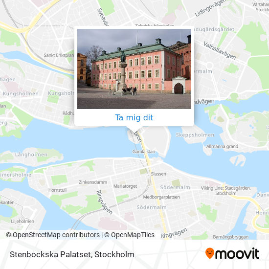 Stenbockska Palatset karta