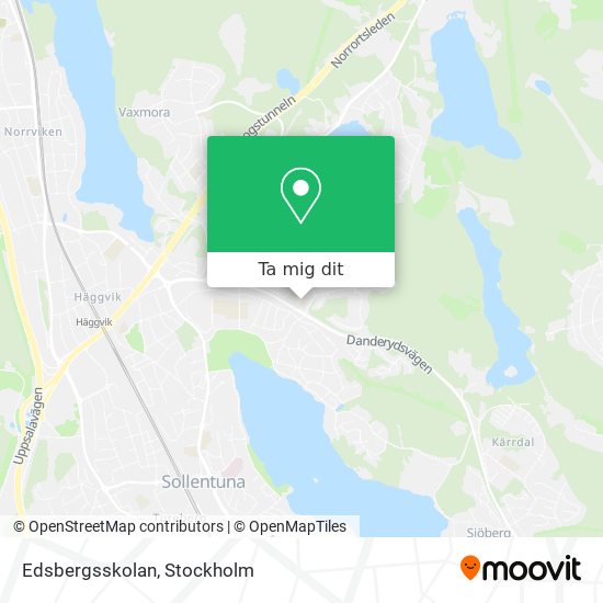 Edsbergsskolan karta