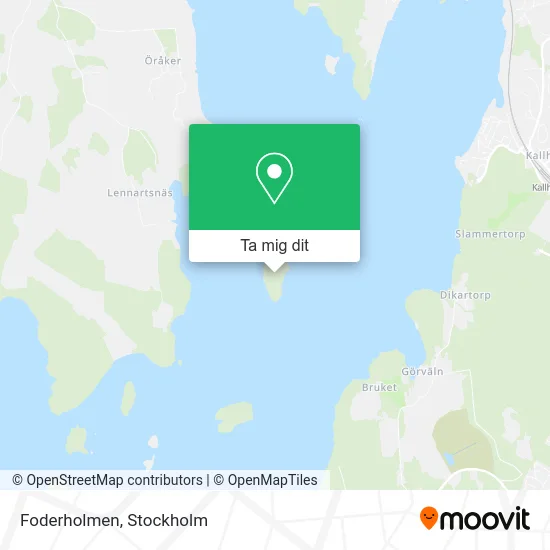 Foderholmen karta