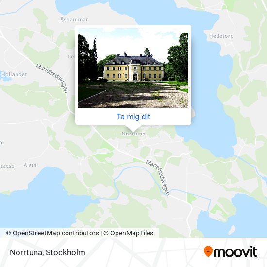 Norrtuna karta