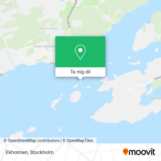 Ekholmen karta