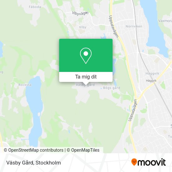 Väsby Gård karta