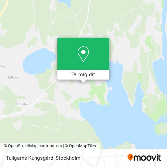 Tullgarns Kungsgård karta
