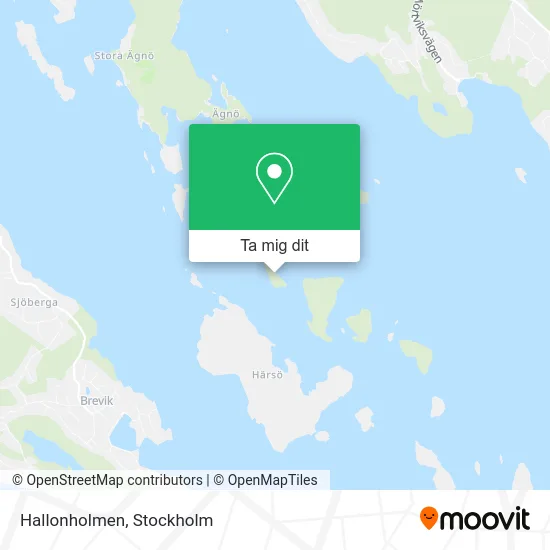 Hallonholmen karta