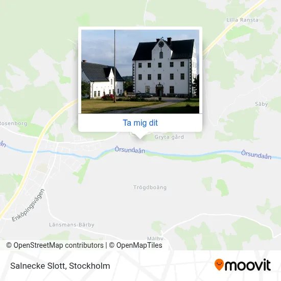 Salnecke Slott karta