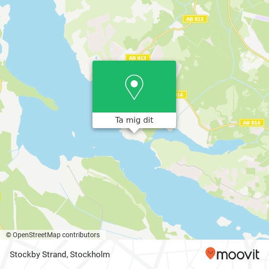 Stockby Strand karta