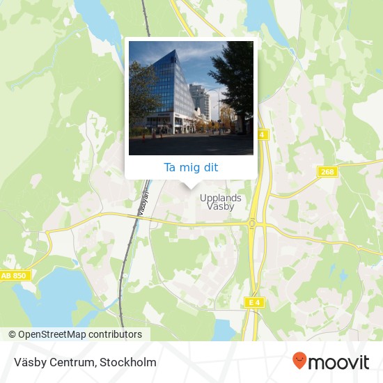 Väsby Centrum karta