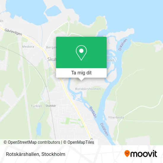 Rotskärshallen karta