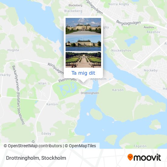 Drottningholm karta