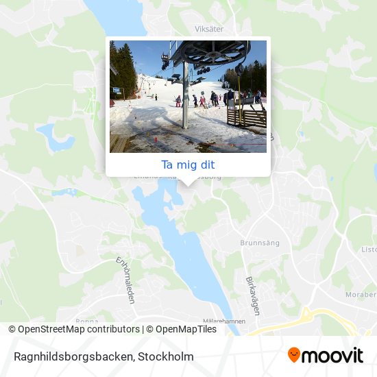 Ragnhildsborgsbacken karta