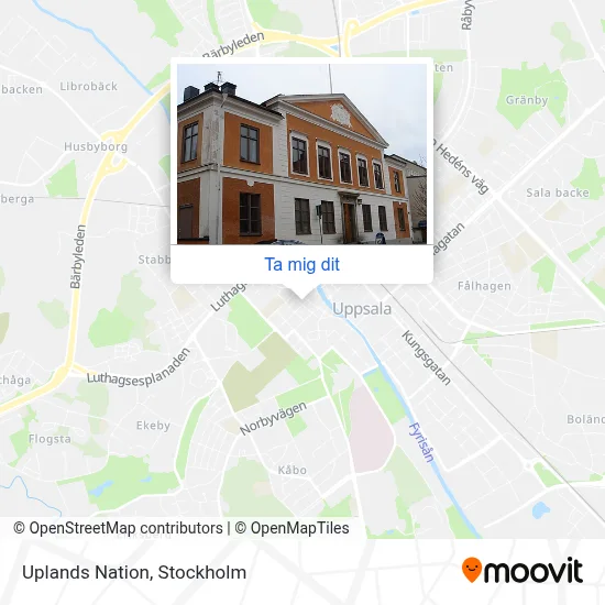 Uplands Nation karta