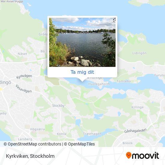 Kyrkviken karta