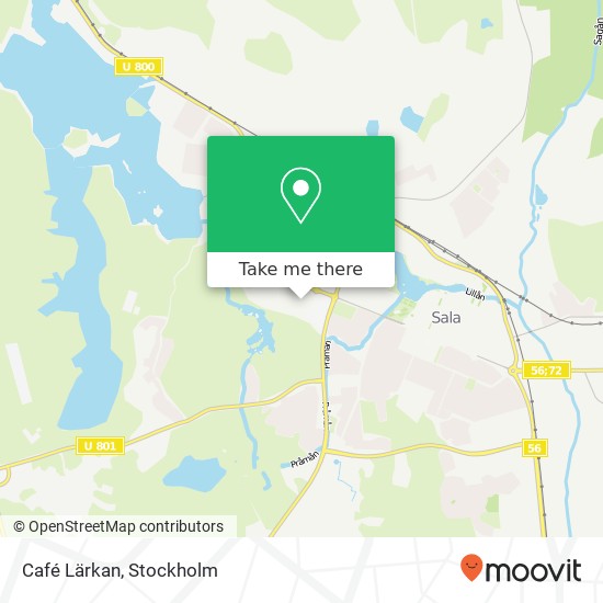 Café Lärkan karta