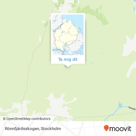 Rönnfjärdsskogen karta