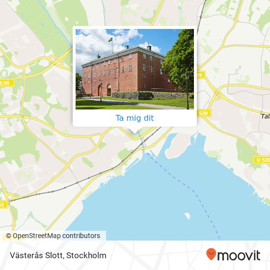 Västerås Slott karta