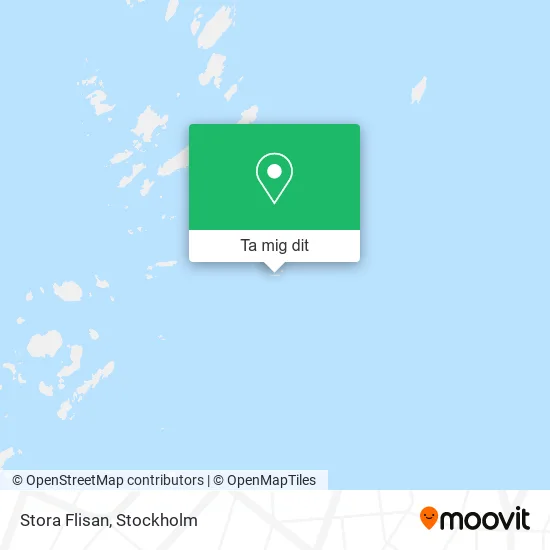 Stora Flisan karta