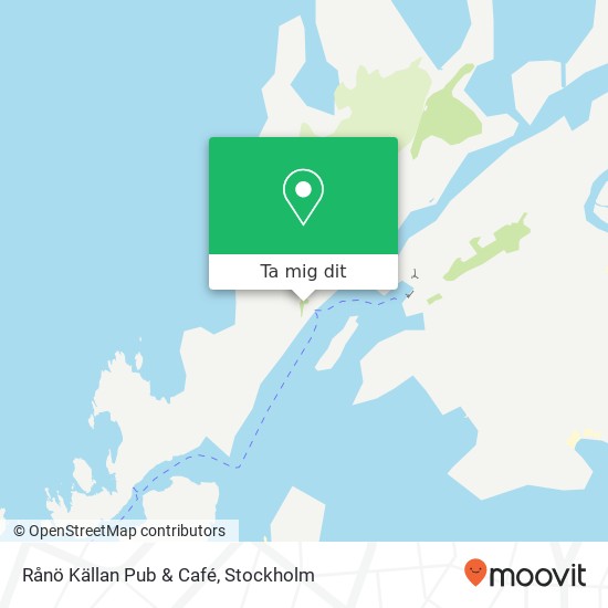 Rånö Källan Pub & Café karta