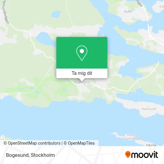 Bogesund karta