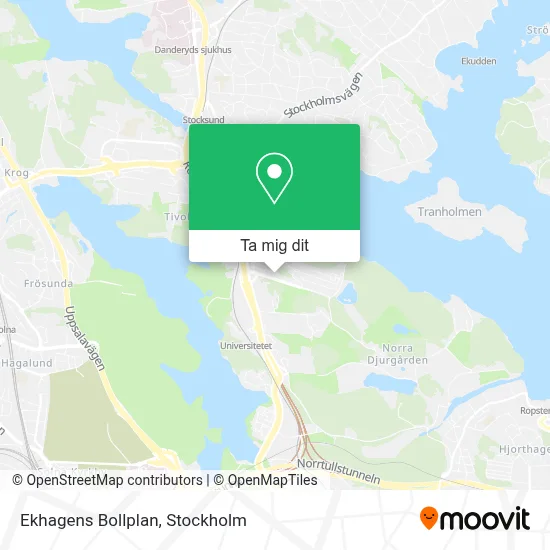 Ekhagens Bollplan karta