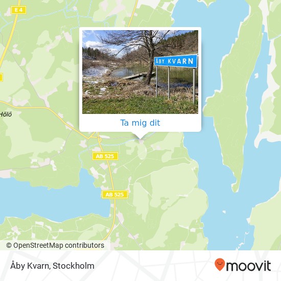 Åby Kvarn karta