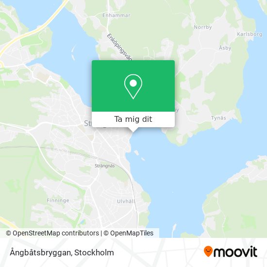 Ångbåtsbryggan karta