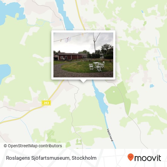 Roslagens Sjöfartsmuseum karta