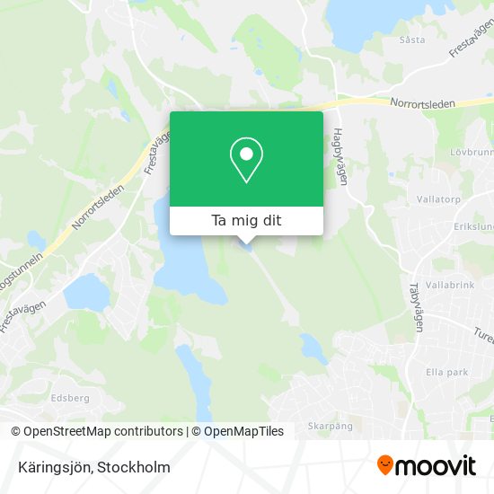 Käringsjön karta